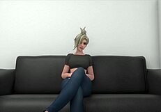 Mercy's wild casting on the couch, wanna watch? 😍