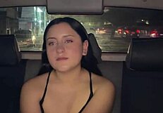 Ujela sem svojega voznika v vročem trenutku, pustila sem mu, da konča noter brez zaščite.