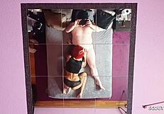 Anni Angel rides boyfriends cock skillfully like a pro
