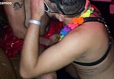 Interracial orgy with a twist, no condoms 01 02