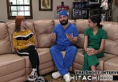 freshman gets mandatory hitachi orgasm - ditria rose