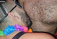 Interracial orgy with a twist, no condoms 01 02