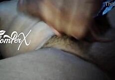 Got horny watching anime? Started jerking off in bed!