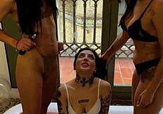 Ever seen Apolonia in wild lesbian compilations with dildos and intense pussy licking?