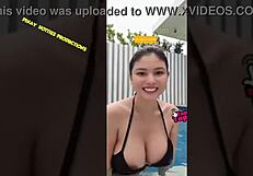 Ana Jalandoni Stuns in Bikini with Filipina Downblouse Charm