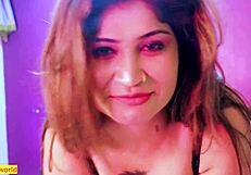 Indian hot girl gets bent over by shemale lover in rough Hindi erotic pounding.