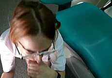 Doctor's Passionate Facial Cumshot