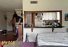 asian girlfriend dominated with ripped clothes before work