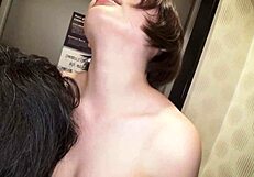 Miyaguni Hanako Performs Hairless Blowjob in Japanese Scene