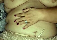 Sexy Fat Milf Teases with Naked Pussy and Breasts