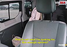 hot blondie lola taylor rides mature cock in backseat ride