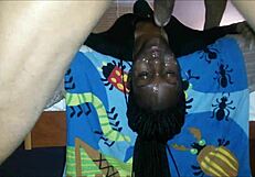 あの黒ギャルが口でファックされてるの見たな？