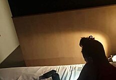 Mature fit mistress performs striptease, undressing and ripping clothes