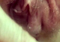 having an orgasm through intense masturbation session