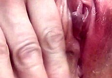 having an orgasm through intense masturbation session