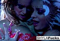 Latina Nerd Exhibits in Outdoor Park