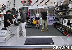 Dilettante indulges in rough backstage sucking and wet fucking with intense European hardcore.