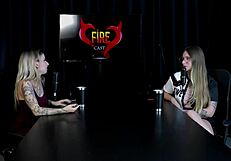 bisexual teen group casting with naty varga and baby fire in sheer red