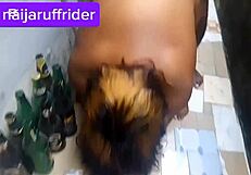 Fucking neighbors wife in backyard while husband at work