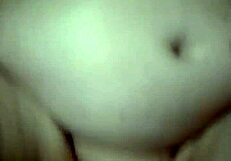 Ssbww with big belly gets pussy fucked POV style. Husband rubs belly and cums on it for extra thrill.