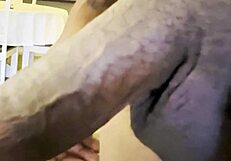 just got back from a long road trip, and my ebony wife devours that big black cock