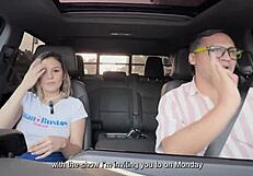 Melanie says, 'Fuckmachine on city roads!'