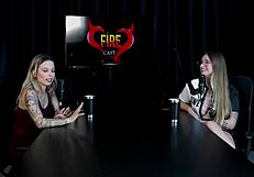 bisexual teen group casting with naty varga and baby fire in sheer red