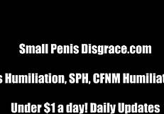 your small cock looks pathetic in femdom pov