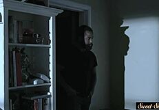 Glamorous Teen Rides Big Black Cock While Showering in Steamy Fantasy Scene