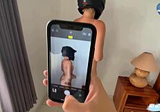 Did the fake photographer really convince that big-ass blonde to fuck and swallow after the shoot?