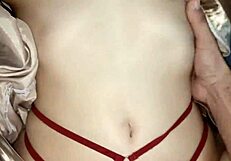 Intense goth blowjob with deepthroat sucking