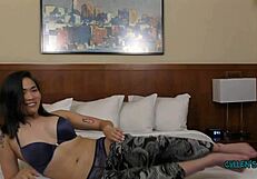 i ride and squirt with a latina in a threesome