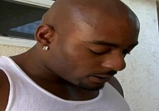 Blonde mom in stockings