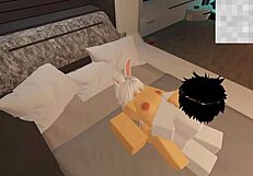 Getting fucked by a random guy in Roblox 02