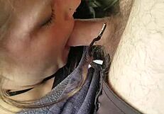 Fromeb receives a detailed cum in mouth blowjob with intense cumshot action