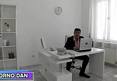 Sexy Secretary Lady Dees Squirts Hard