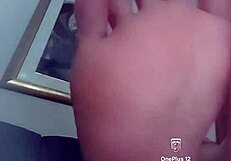 Barefeet close-up action for foot fetish lovers