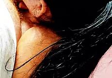 Blonde Plays with Boyfriend Before Mom Arrives