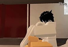 Getting fucked by a random guy in Roblox 02