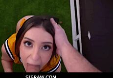 stepsiblings violet gems and peter green crave hardcore handjob action