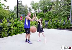 petite player sia wood dreams of joining the skools basketball team