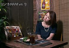 mature asian wife enjoys a quiet evening with her husband