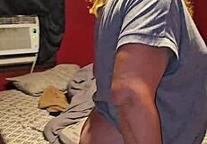 Pregnant Wife's Creampie Leaves Gaping Pussy Oozing Cum