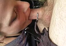 Fromeb receives a detailed cum in mouth blowjob with intense cumshot action