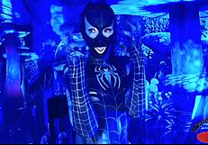 chatting about a halloween spiderbabe costume idea