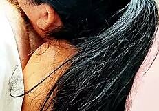 Blonde Plays with Boyfriend Before Mom Arrives