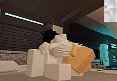 Getting fucked by a random guy in Roblox 02