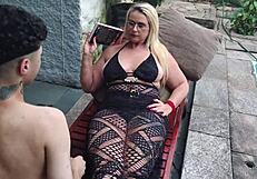 Tease Your Virgin Stepson With That Huge Ass?