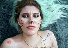 Bella says, 'I'm the seductive cat here'