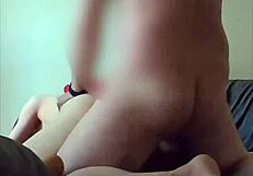 Neighbor Girl Rides Daddy Bareback